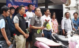 กองกำกับการสืบสวนตำรวจภูธรจังหวัดสงขลาแถลงข่าวคืนรถให้ผู้เสียหายตามโครงการ “คืนรถ คืนรอยยิ้ม“