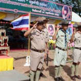 ลูกเสือ เนตรนารี สตูล ร่วมถวายราชสดุดีเนื่องในวันสมเด็จพระมหาธีรราชเจ้า ประจำปี 2557