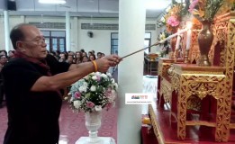 ชมรมลูกเสือชาวบ้านจังหวัดนราธิวาสร่วมเป็นเจ้าภาพในพิธีสวดพระอภิธรรมศพคุณพ่อเอี้ยน ชูแสง เป็นคืนที่ 3