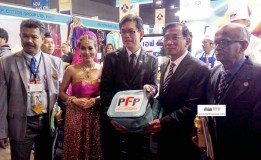 รัฐมนตรีว่าการกระทรวงพาณิชย์ ให้เกียรติเยี่ยมชมบูธ PFP ในงาน Southern International Trade Expo 2015