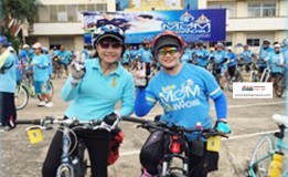 ประกันสังคมจังหวัดพะเยาร่วมกิจกรรมจักรยานเฉลิมพระเกียรติ สมเด็จพระนางเจ้าฯ พระบรมราชินีนาถ “ปั่นจักรยานเฉลิมพระเกียรติ (Bike for Mom)”