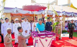 สมเด็จพระเทพรัตนราชสุดาฯ สยามบรมราชกุมารี เสด็จพระราชดำเนินทรงวางศิลาฤกษ์ หอดูดาวเฉลิมพระเกียรติฯ