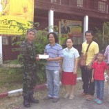 ทีมงานเสบียงบุญร่วมสร้างบุญถมที่ ปรับปรุงซ่อมแซมให้ครูบาอาจารย์ สำนักเทพฤาษี ทับเที่ยง อำเภอเมืองตรัง จังหวัดตรัง