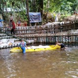 บรรยากาศการสร้างฝายมีชีวิต..บ้านเหมืองตะกั่ว..พัทลุง