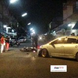 อุบัติเหตุรถเก๋งชนรถจักรยานยนต์บริเวณซอย 8 ราษฏร์อุทิศ อำเภอหาดใหญ่ จังหวัดสงขลา
