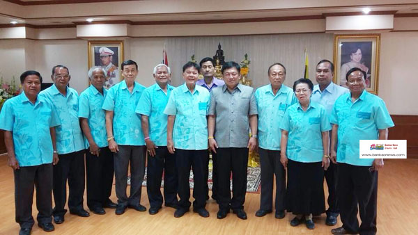 วุฒิอาสาธนาคารสมองจังหวัดพัทลุงเข้าเยี่ยมคารวะผู้ว่าราชการจังหวัดพัทลุงคนใหม่