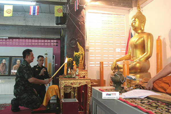 มทบ.42 จัดพิธีสวดมนต์เฉลิมพระเกียรติเพื่อถวายเป็นพระราชกุศลแด่พระบาทสมเด็จพระเจ้าอยู่หัว และสมเด็จพระนางเจ้าฯพระบรมราชินีนาถ