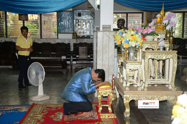 สนช.จัดพิธีเจริญพระพุทธมนต์ถวายพระพรชัยมงคลและถวายพระราชกุศลแด่พระบาทสมเด็จพระเจ้าอยู่หัว และสมเด็จพระนางเจ้าสิริกิติ์ พระบรมราชินีนาถ