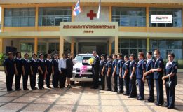 นครศรีมอบรางวัลสลากกาชาดการกุศล ในงานเทศกาลประเพณีบุญสารทเดือนสิบ และงานกาชาดจังหวัดนครศรีธรรมราช ประจำปี 2559 แก่ผู้โชคดีถูกรางวัล