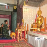 มทบ.42 จัดพิธีไหว้พระสวดมนต์เฉลิมพระเกียรติถวายเป็นพระราชกุศล แด่พระบาทสมเด็จพระเจ้าอยู่หัวและสมเด็จพระนางเจ้าฯ พระบรมราชินีนาถ