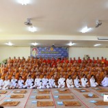 จังหวัดพะเยาจัดพิธีบรรพชาอุปสมบท ถวายเป็นพระราชกุศลแด่พระบาทสมเด็จพระปรมิทรมหาภูมิพลอดุลยเดช ในโอกาสครบกำหนดปัญญาสมวาร (50 วัน) แห่งการเสด็จสวรรคต