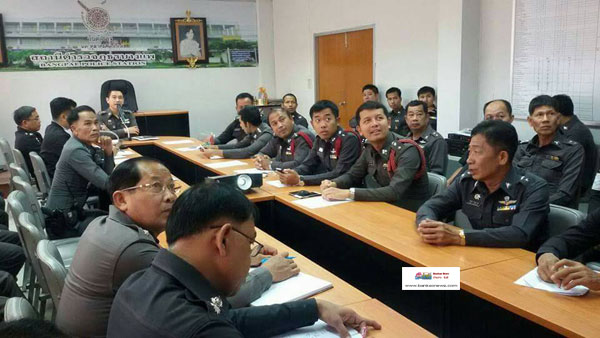 ประชุมข้าราชการตำรวจ สภ.บางแพ จังหวัดราชบุรีประจำเดือน