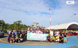 ทหญ. ทางหลวงชนบทที่ 12 สงขลา  ประชาชนจิตอาสาและนักปั่นจักรยานร่วมกิจกรรม “จิตอาสาพัฒนา Bike Route”