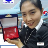 ขอแสดงความยินดีที่ได้รับรางวัลพนักงานดีเด่นฝ่ายการโดยสาร ( Pasenger traffic ) สายการบินเกาหลีแอร์ไลน์