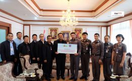 ตำรวจภูธรภาค 9 ให้การต้อนรับผู้จัดการใหญ่ พร้อมคณะผู้บริหารบริษัททรานส์ไทย – มาเลเซีย (ประเทศไทย) จำกัด ในเดินทางมาเยี่ยมเยียน