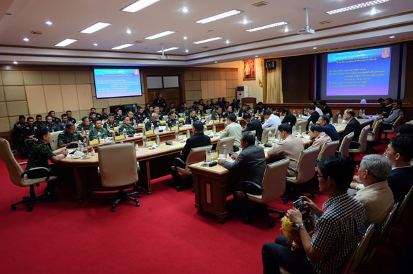 ตำรวจภูธรภาค 9 พร้อมฝ่ายที่เกี่ยวข้อง ร่วมประชุมเตรียมการจัดการแข่งขันกีฬาภายใน ทบ. ครั้งที่ 68 ประจำปี  2561