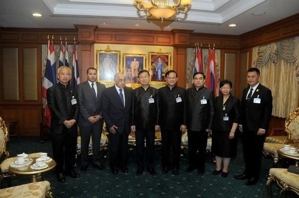 สนช.ให้การรับรองสมาชิกวุฒิสภาจอร์แดน และกรรมาธิการกลุ่มมิตรภาพสมาชิกรัฐสภาจอร์แดน-ไทย ในโอกาสเดินทางเยือนประเทศไทยอย่างเป็นทางการในฐานะแขกของประธานสภานิติบัญญัติแห่งชาติ