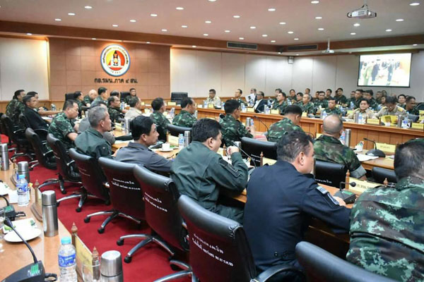 ผบ.ฉก.ทพ. 22  เข้าร่วมประชุมเพื่อรับมอบนโยบาย