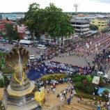 สุดอลังการ รำบวงสรวง เปิดงานบูชาองค์พญานาค ริมโขง ทำบุญเข้าพรรษาวันแรก