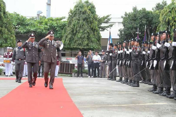 ส่งมอบตำแหน่งผู้การกองปราบปรามคนใหม่