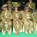กองทัพบกออสเตรเลียร่วมพิธีถวายดอกไม้จันทน์ งานพระบรมศพฯ