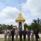 รองแม่ทัพภาคที่ 2 ลงพื้นที่จังหวัดสุรินทร์ ติดตามความคืบหน้าการเตรียมจัดพิธีถวายดอกไม้จันทน์ ในพระราชพิธีถวายพระเพลิงพระบรมศพฯ