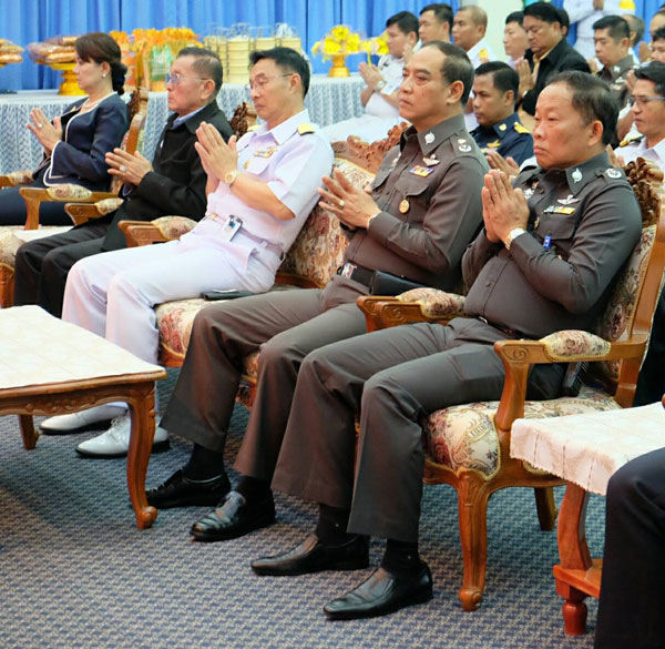 ตำรวจภูธรภาค 9 ร่วมพิธีทำบุญประจำปี เนื่องในโอกาส “วันกองทัพเรือ”