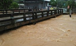 ระดับน้ำคลองพื้นที่ตำบลพะตง อำเภอหาดใหญ่ จังหวัดสงขลา