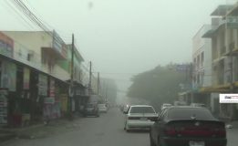 หาดใหญ่หมอกลงจัด ส่งผลกระทบต่อการสัญจร