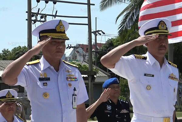 ทัพเรือภาค 2 เปิดฝึกผสม SEAEX THAMAL ระหว่างกองทัพเรือไทย-มาเลเซีย