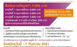 มรภ.สงขลา ประกวดผู้ประกาศข่าวโทรทัศน์ ปี 3 เปิดเวทีฝึกทักษะภาษาไทย ปั้นนักสื่อสารมวลชนมืออาชีพ