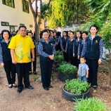 นายกสมาคมแม่บ้านมหาดไทย และคณะ ติดตามโครงการส่งเสริมและสนับสนุนการบริหารจัดการขยะ”ครอบครัวมหาดไทย​ ห่วงใยสิ่งแวดล้อม” ในพื้นที่จังหวัดสระบุรี