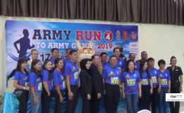 งานแถลงข่าวเดิน-วิ่ง “Army Run to Army Games 2018-2019” สนามที่ 4