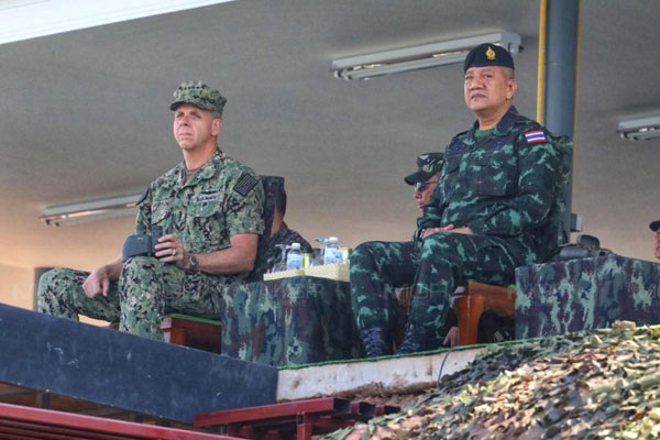 ผบ.ทสส.ร่วมพิธีปิดการฝึกคอบร้าโกลด์ ชมสาธิตดำเนินกลยุทธ์ด้วยกระสุนจริง