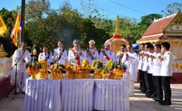 จังหวัดนราธิวาสประกอบพิธีทำน้ำอภิเษกในพระราชพิธีบรมราชาภิเษก ณ อุโบสถวัดประชุมชลธารา