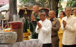 พิธีบวงสรวงจางวางเอกพระยาพฤติคุณธนะเชษ (อดีตเจ้าเมืองมัญจาคีรีคนแรก) ครั้งที่ ๙ ประจำปี ๒๕๖๒