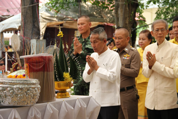 พิธีบวงสรวงจางวางเอกพระยาพฤติคุณธนะเชษ (อดีตเจ้าเมืองมัญจาคีรีคนแรก) ครั้งที่ ๙ ประจำปี ๒๕๖๒