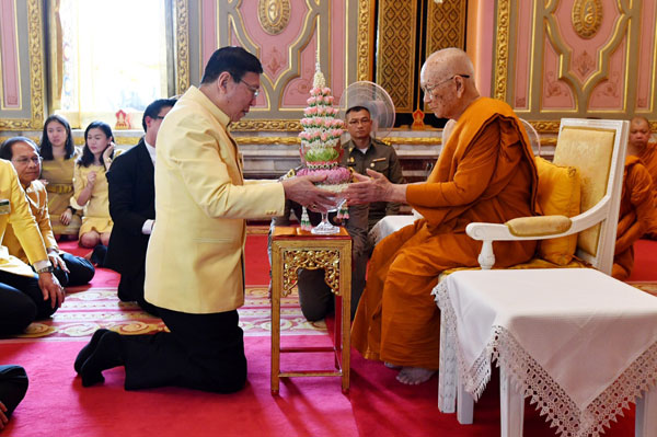 ประธานวุฒิสภาเข้าเฝ้าถวายสักการะสมเด็จพระสังฆราช