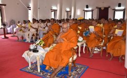 จังหวัดนครศรีธรรมราชจัดพิธีเจริญพระพุทธมนต์ และเจริญจิตตภาวนา ถวายพระพรชัยมงคล เนื่องในเทศกาลวันอาสาฬหบูชา-เข้าพรรษา ประจำปี 2562