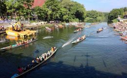 สงขลาจัดล่องเรือถวายเทียนพรรษาทางน้ำ เฉลิมพระชนมพรรษา ๖๗ พรรษา “รัชกาลที่ ๑๐”