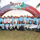 CAT จัดกิจกรรมโครงการ CAT เขตใต้ @ ด้ามขวานทอง Plogging for Mom # วิ่งเพื่อแม่ เป็นการวิ่งเก็บขยะ