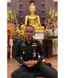 สำนักงานปลัดกระทรวงกลาโหมอัญเชิญผ้าพระกฐินไปถวายแด่พระสงฆ์ผู้อยู่จำพรรษา ณ วัดชีผ้าขาว