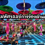 จ.เชียงใหม่….เทศกาลสืบสานประเพณีวัฒนธรรม “มหัศจรรย์กางจ้องล้านนา พุทธบูชาองค์พระนอนฯ”