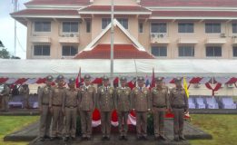 ตำรวจทางหลวงตรังเข้าร่วมพิธีวันสถาปนาสำนักงานตำรวจแห่งชาติ ประจำปี 2562