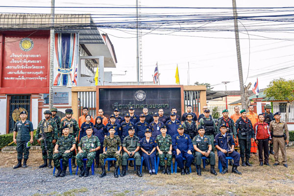 ฉก.ยะลาซักซ้อมแผนเผชิญเหตุและมาตรการป้องกันการก่อเหตุ