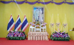 บก.ทท.(นทพ.) จัดกำลังพลพร้อมผู้สื่อข่าวร่วมพิธีรับพระราชทานพระบรมฉายาลักษณ์