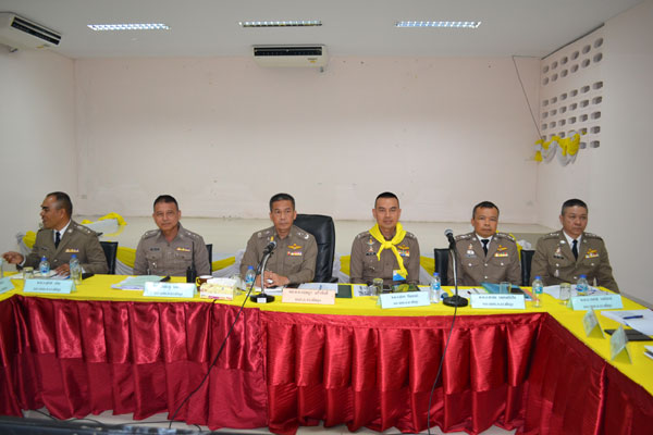 ตำรวจภูธรจังหวัดสงขลาร่วมบรรยายจิตอาสาให้กับข้าราชการตำรวจภูธรจังหวัดพัทลุง