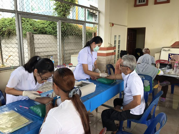 ทม.คอหงส์ร่วมกิจกรรมตามโครงการสำรวจสุขภาพประชาชนไทย ครั้งที่ 6