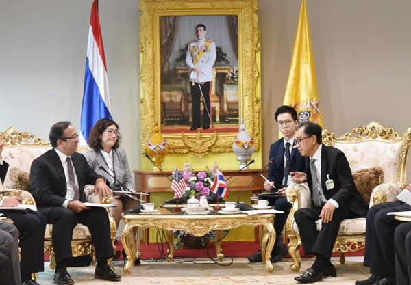 วุฒิสภาให้การรับรองอุปทูตรักษาราชการ สถานเอกอัครราชทูต สหรัฐอเมริกาประจำประเทศไทย