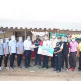 ท่าอากาศยานหาดใหญ่ร่วมมอบน้ำดื่มท่าอากาศยานหาดใหญ่ พร้อมหน้ากาก face shield